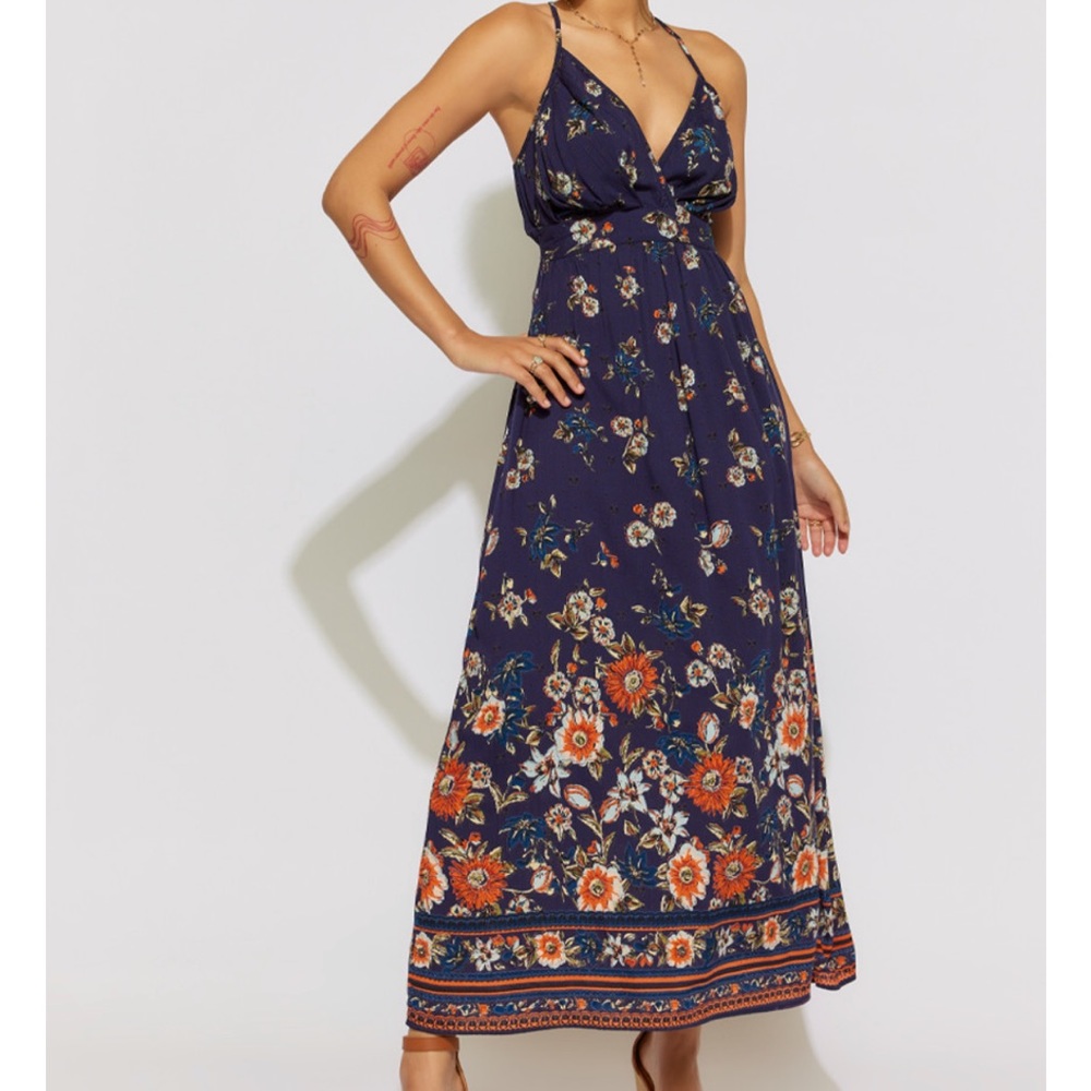 Avery Floral Maxi Dress